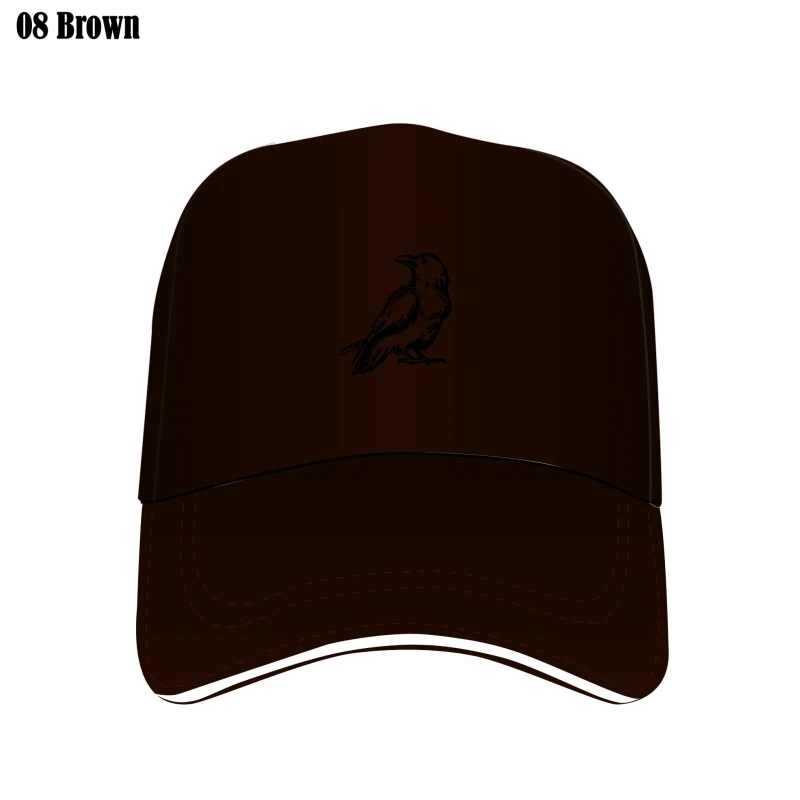 Raven Sketch Mens Bill Hats Cappello Personalizzato Da Uomo