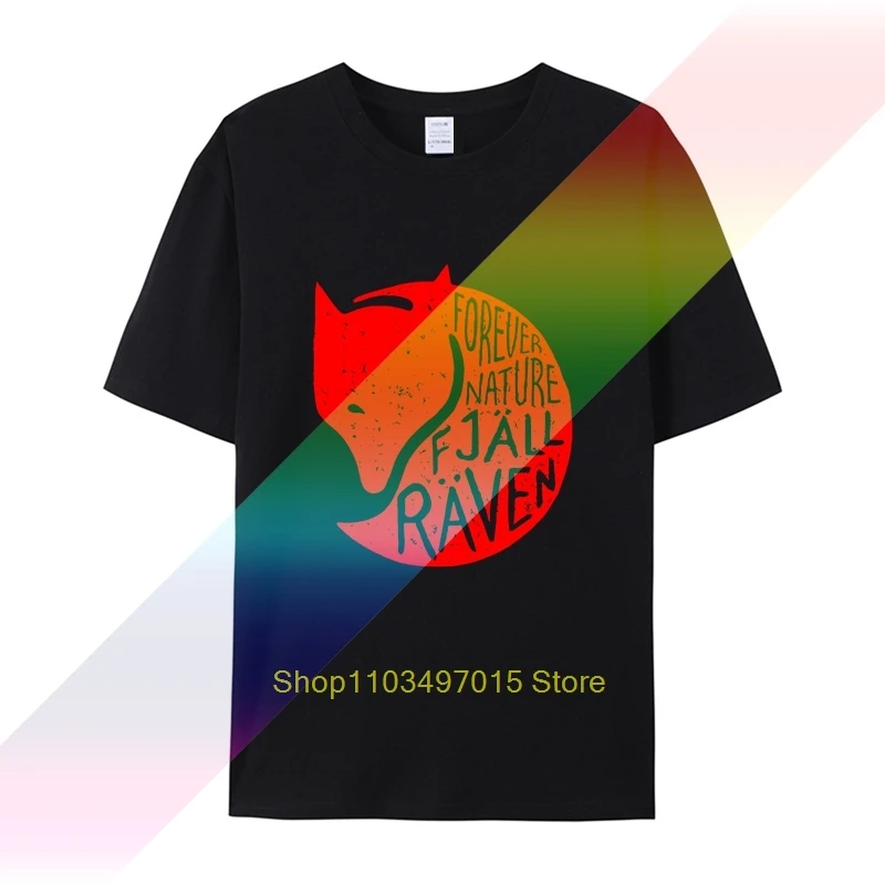 Fjall - Men'S Forever Nature Raven T-Shirt Unisex Taglia S-3Xl