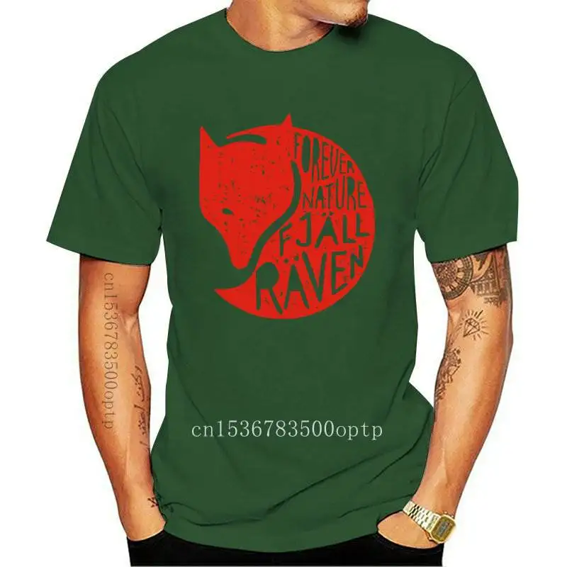 Fjall-T-Shirt Uomo Per Sempre Natura Corvo Unisex Taglia S-3Xl