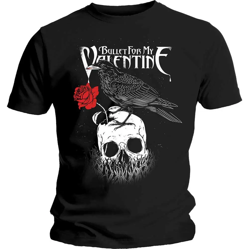 Bullet For My Valentine Raven T-Shirt-Ufficiale