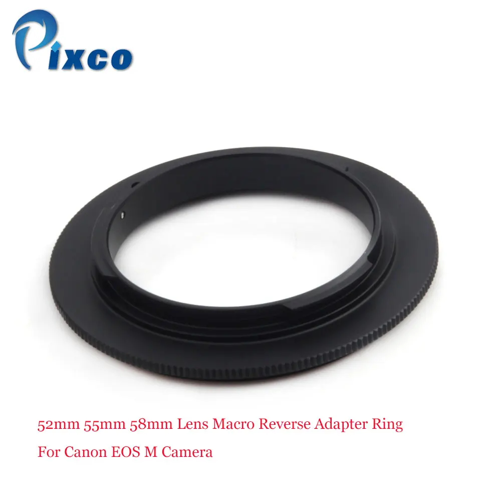 52/55/58Mm Lens Macro Reverse Anello Adattatore Per Canon Eos M Camera