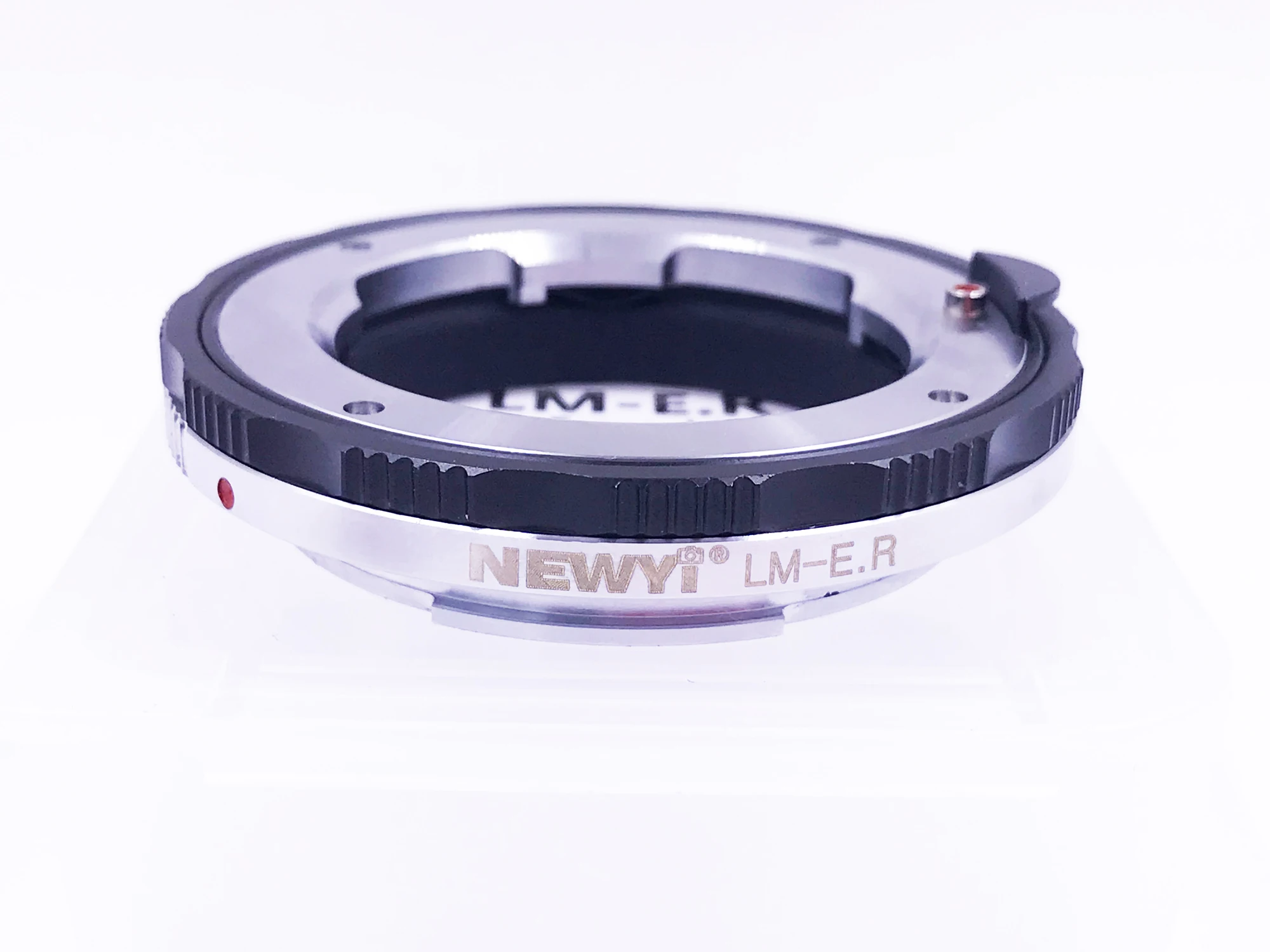 Leica M Lens To Canon Eos R Mount Macro Ottone Close Focus Adapter Canon Eos R/Eos Rp (Ottone Nero Rame) Con Infinity Lock!