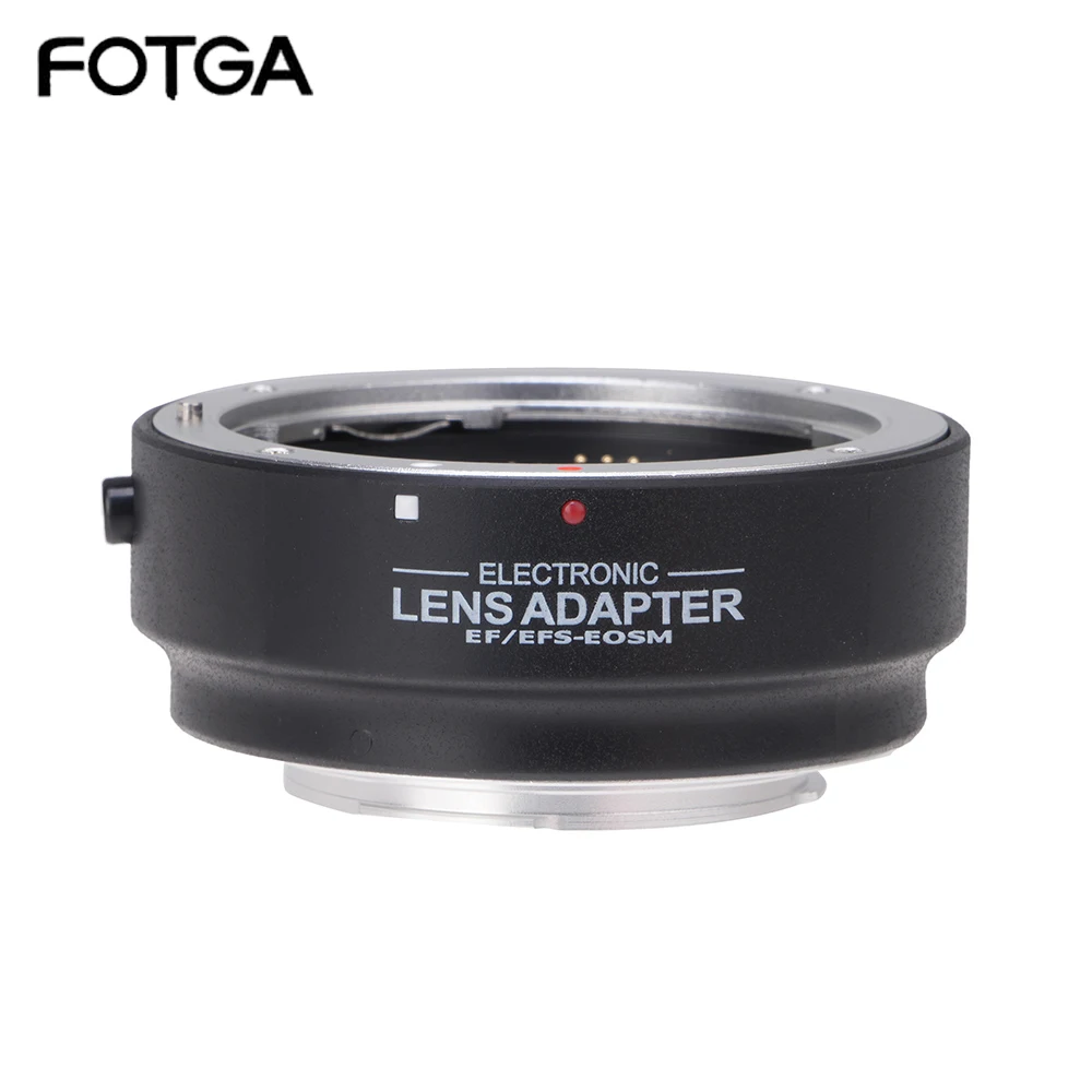 Fotga Af Electronic Auto Focus Lens Adapter Ring Per Canon Ef Ef-S A Eos M Ef-M Camera