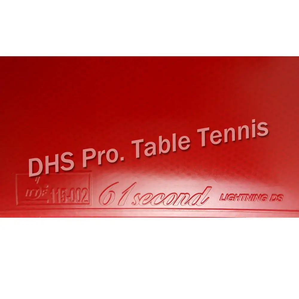 61 Secondi Lightning Ds Lst Gomma Da Ping Pong Super Appiccicosa Con Spugna