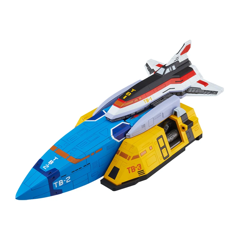 100% Originale Gsc Good Smile Moderoid Technoboyger Thunderbirds 2086 Action Assemblare Model Toys Collection Doll Gift