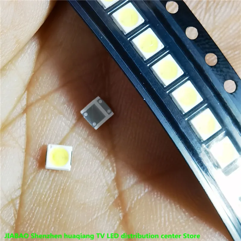 Per Lampadina Retroilluminata Professionale Per Tv Lcd A Led Lextar 3030 6V Patch Lamp Bead Light Source Luce Bianca Fredda