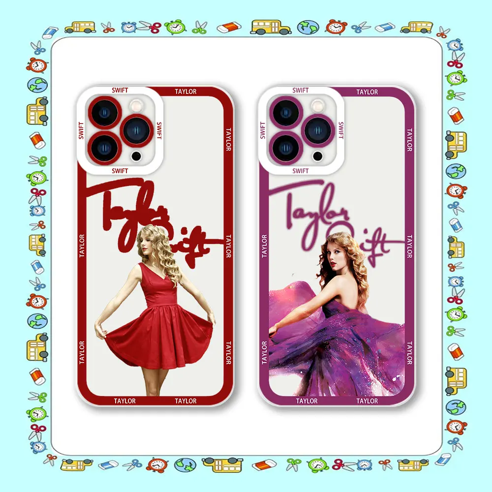 Hot T-Taylor Singer S-Swift Case Per Infinix Hot 30 30I 20 20I 20S 9 12 12I 11 11S 10 10I 10S Play 8 Zero 20 5G 2023 Pro Cover