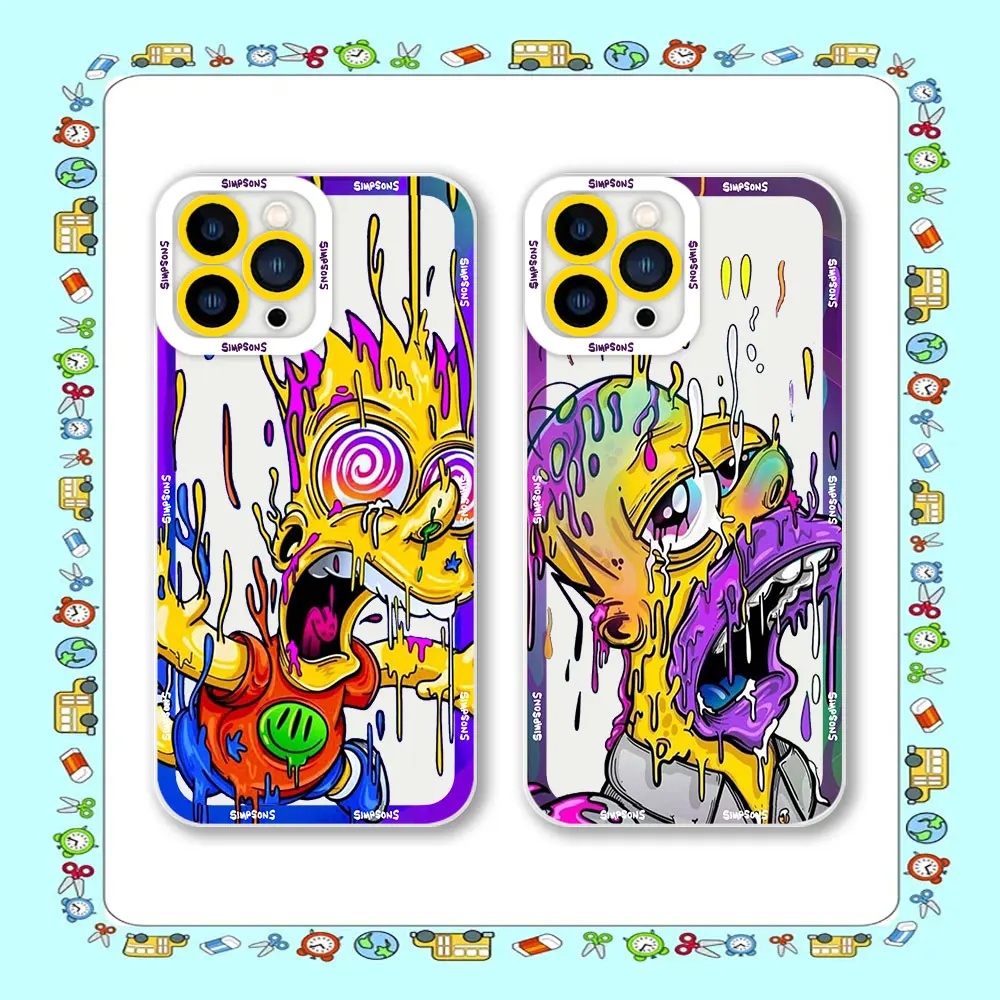 Divertente T-The S-Simpsons Custodia Per Infinix Hot 30 30I 20 20I 20S 9 12 12I 11 11S 10 10I 10S Play 8 Zero 20 5G 2023 Pro Cover Cqoues