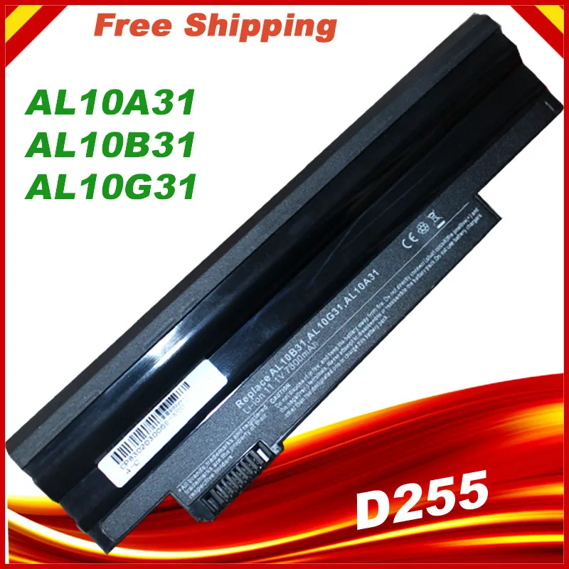 Batteria Del Computer Portatile Per Acer Aspire One 522 D255 D255E D257 D260 Al10A31 Al10B31 Al10G31 Netbook