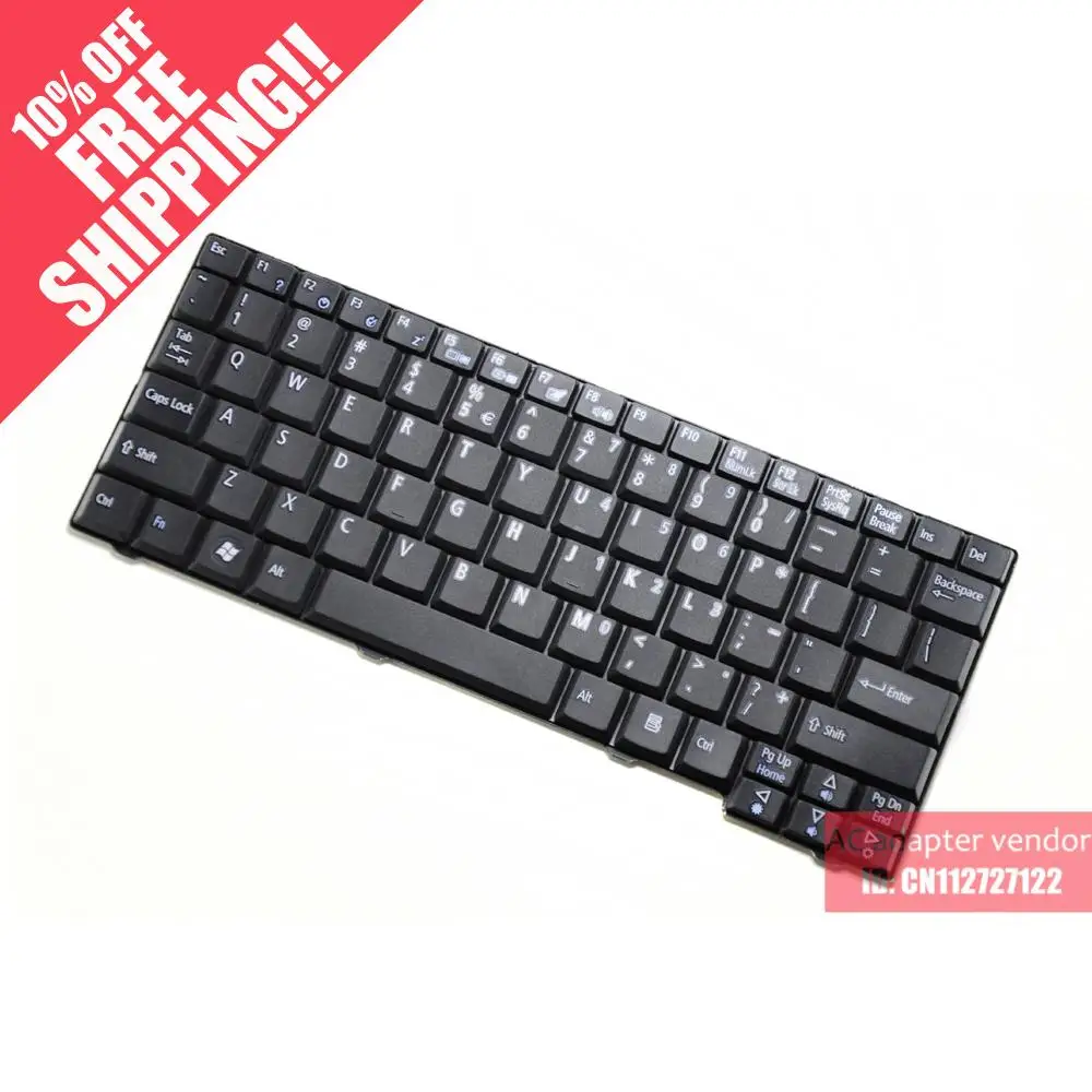 New Replacement For Acer Aspire One D150 D250 Kav10 Kav60 A110 Kav60 Kava0 D150 Zg5 Zg8 523H P531H N214Cm-2 Us English Keyboard