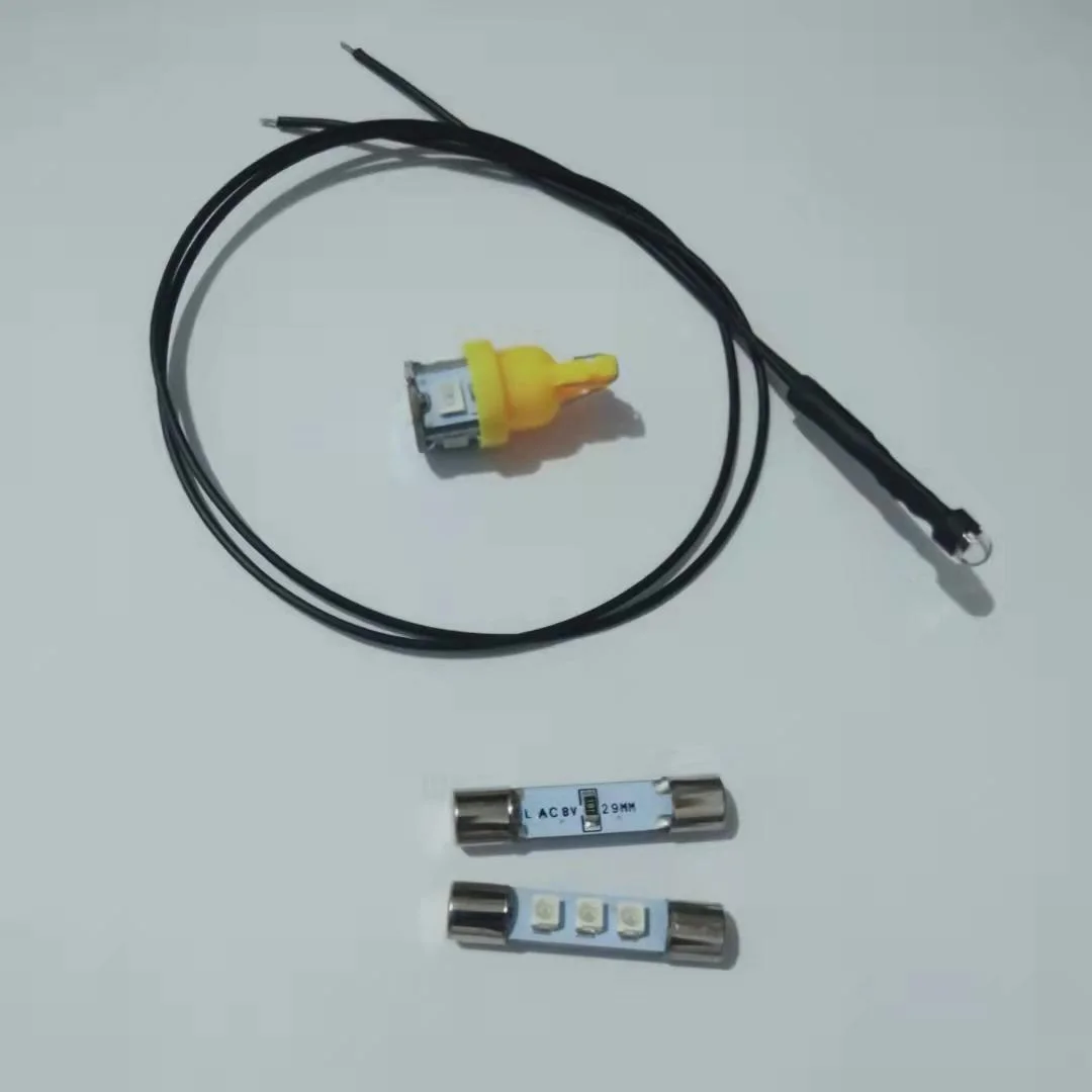 Kit Lampada Led Kr-4070 Ricevitore (8V Rosso E Giallo Ambra) Comparatore/Kr-4770