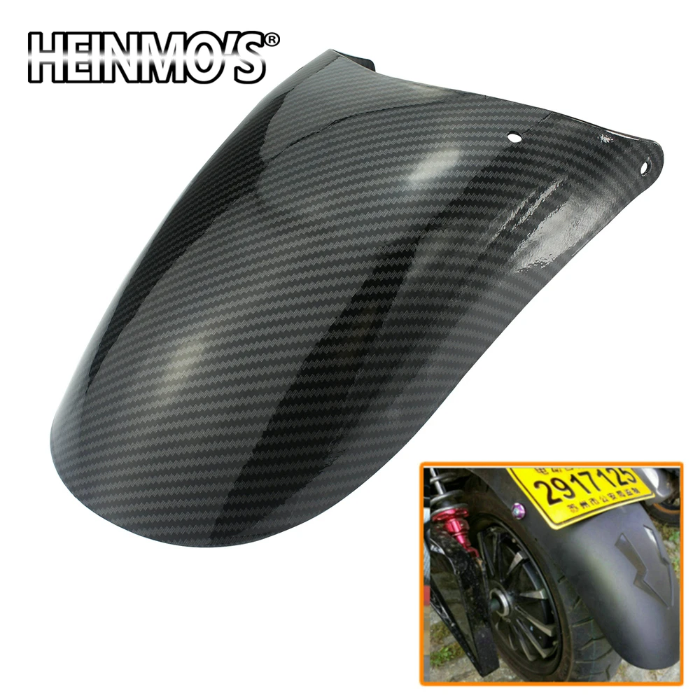 Per Yamaha Carbon Anteriore Posteriore Parafango Ruota Parafango Splash Extension Pad Universale Per Chopper Scooter Dirt Bikes Per Suzuki Ktm