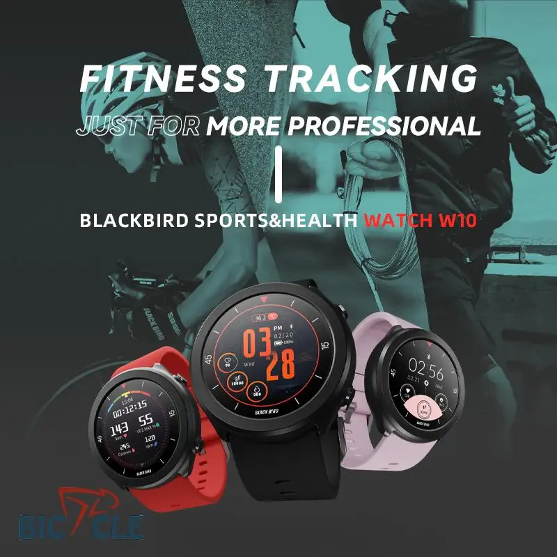 Blackbird Sport & Health Watch W10 Ant + Frequenza Cardiaca Corsa Ciclismo Nuoto Maratona Triathlon Ossigeno Bicicletta Computer