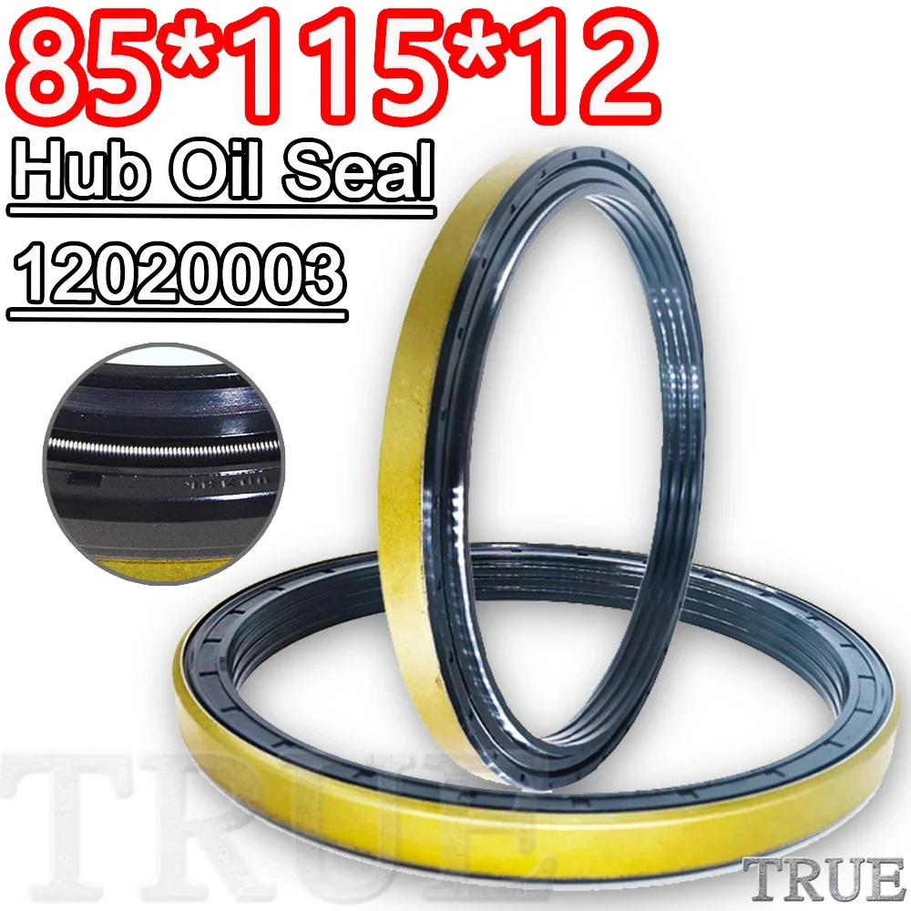 Paraolio Mozzo 85*115*12 Per Trattore Cat 12020003 85 X115X12 Iso 9001:2008 Motore Albero Fkm Combinato New Holland Alta Qualità Ag