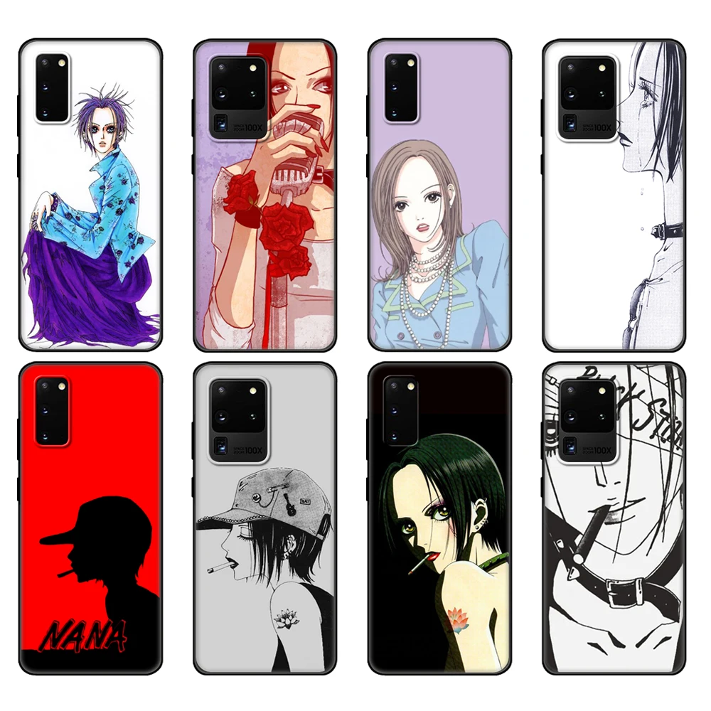 Custodia In Tpu Nera Per Samsung Galaxy S20 /S20 Plus/S20 Ultra/S20 + /S20Fe Cover Posteriore Nana