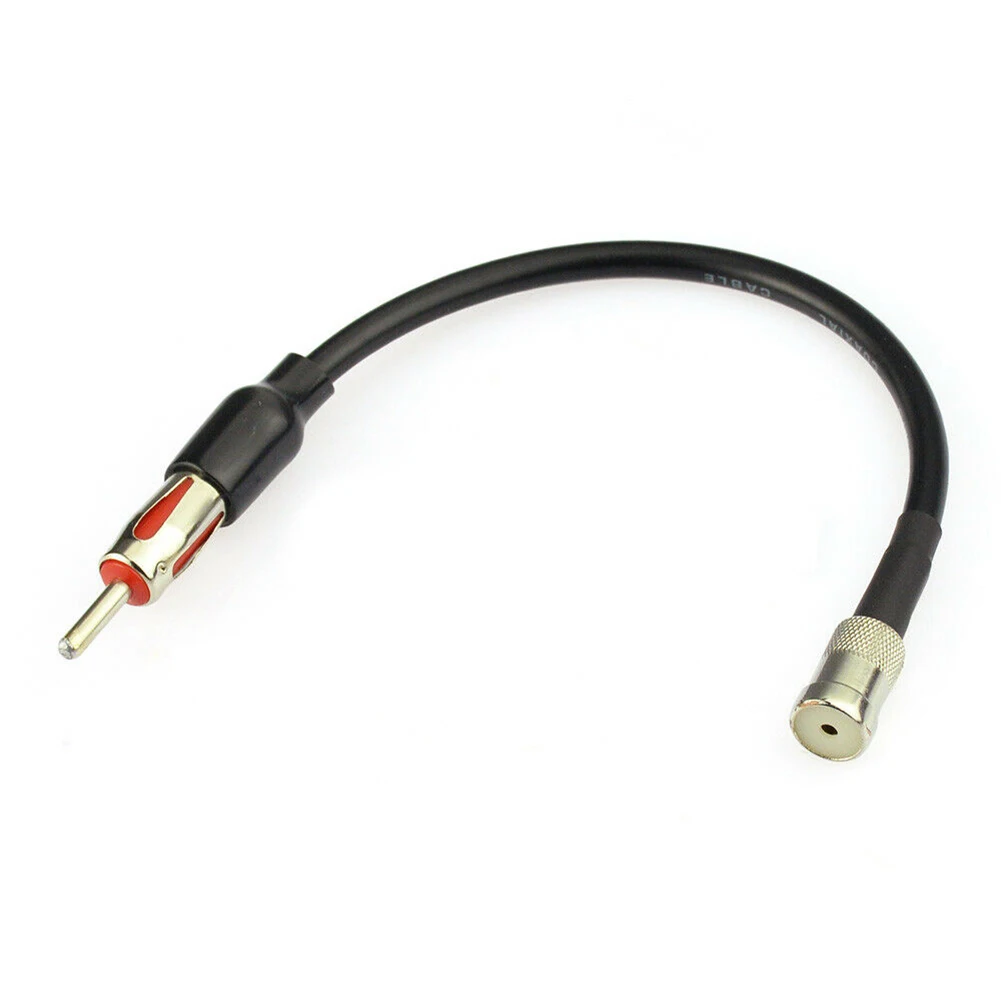 Car Radio Antenna Adapter Iso To Din Cable Truck Player Stereo Antenna Adapter Radio Converter Cable Fm Am Radio