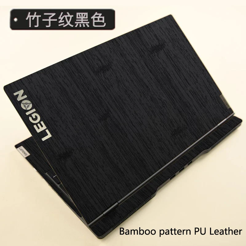 (Pelle Pu Modello Bambù) 1 Pz Cover Adesiva Pelle Superiore Per Asus Vivobook X420Ua X420U X420F