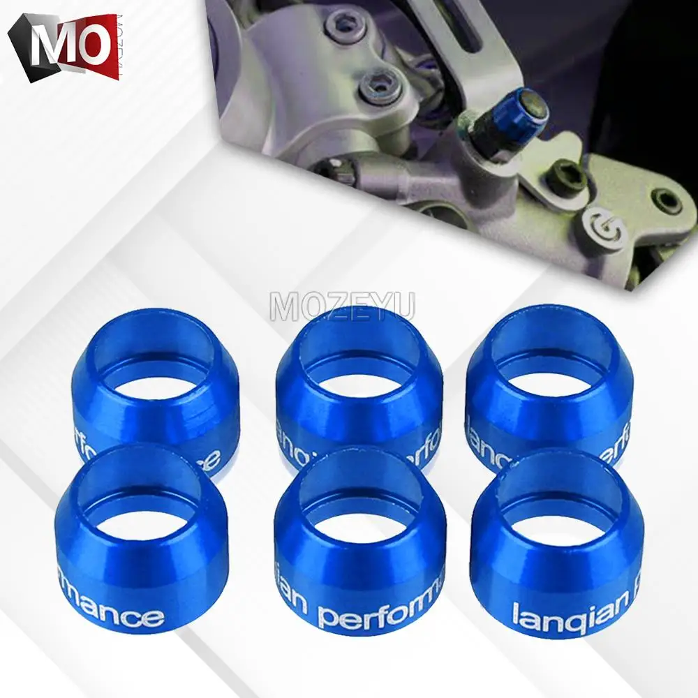Motorcycle Aluminum Master Cylinders Calipers Clutch Billet Bleed Valve Cover Kit For Suzuki Gsx R Gsx-R Gsxr Gsr 600 750 1000