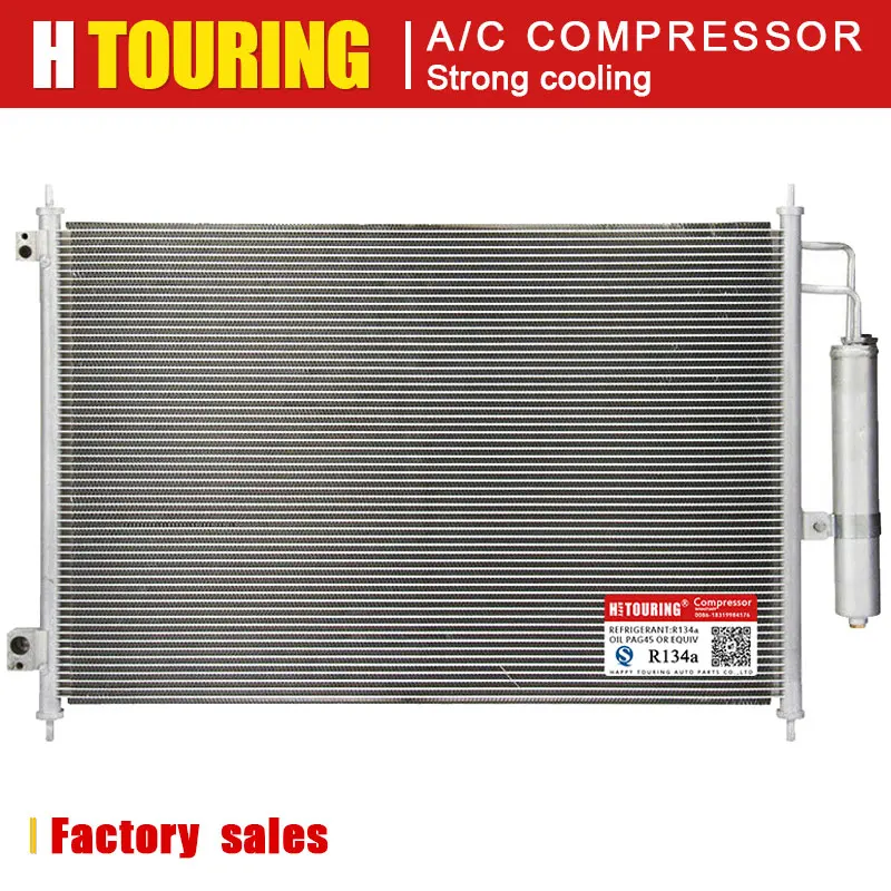 Radiatore Del Condensatore Del Condizionatore D'Aria Di Ca Per Nissan X-Trail T31 2.0 2.5 Rogue M9R Mr20De Qr25De 92100 Jg000 92100-Jg000
