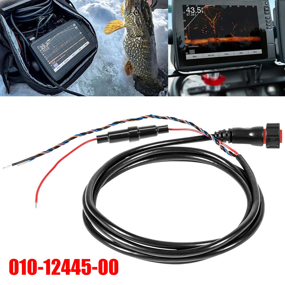 010-12445-00 Cavo Di Alimentazione/Dati Filettato Sostituzione A 4 Pin Per Trasduttori Garmin Echomap Chirp/Plus/Uhd, Gpsmap E Per Panoptix