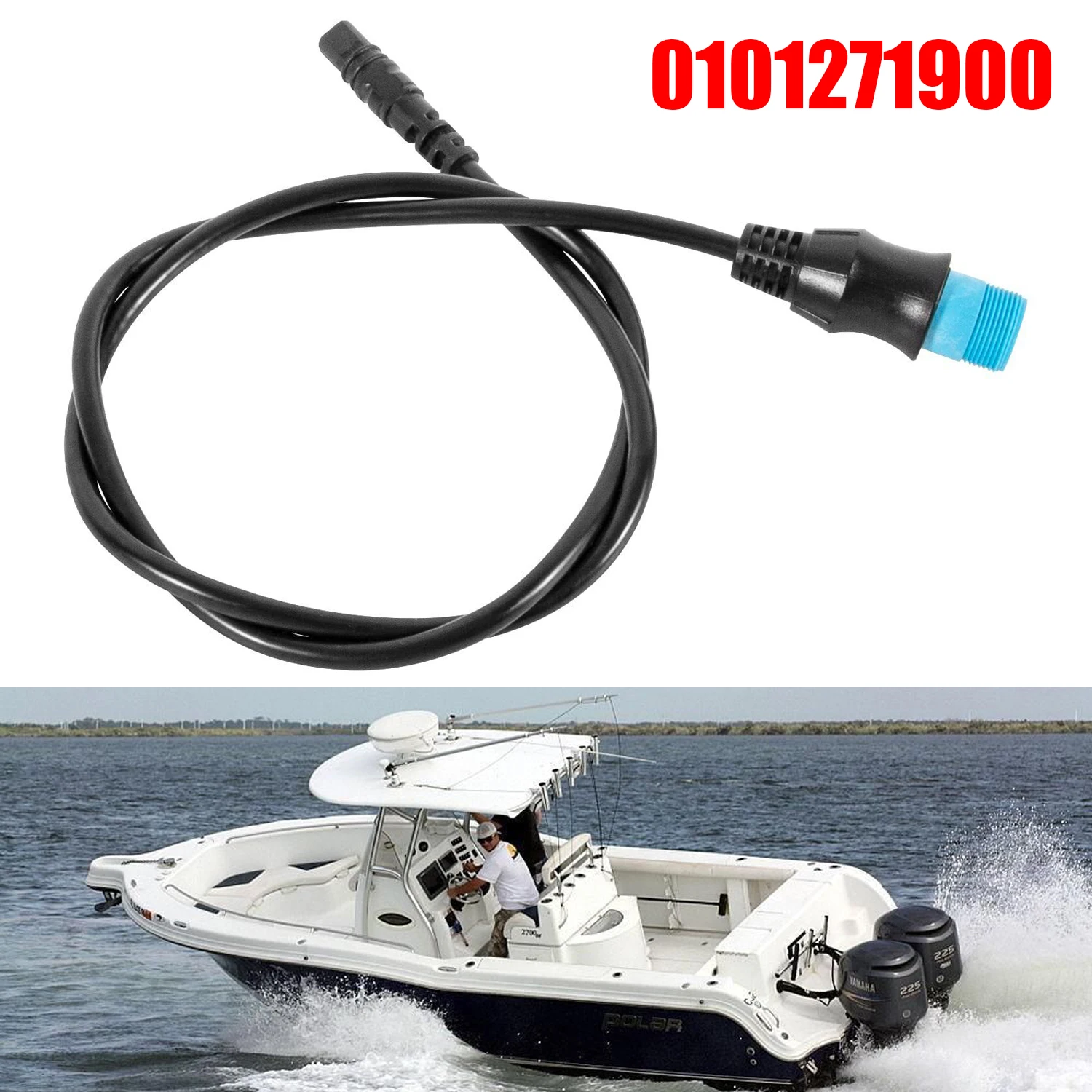 Adattatore Tml 0101271900, Trasduttore A 8 Pin A 4 Pin Ecoscandaglio Compatibile Con Garmin Airmar, Echomap, Echomap Plus, Echomap Uhd