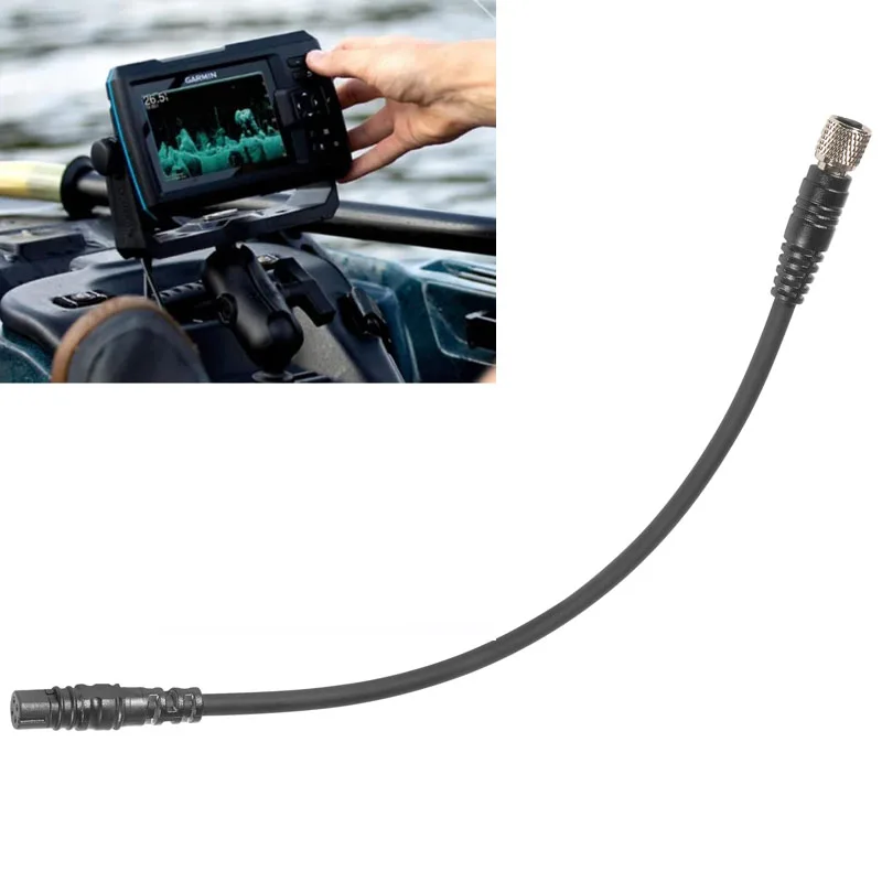 1852072 Mkr-Us2-12 Cavo Adattatore, Spina Adattatore Universale Sonar 2, Sostituzione Per Garmin Striker, Echomap, Fishfinder Serie Echo
