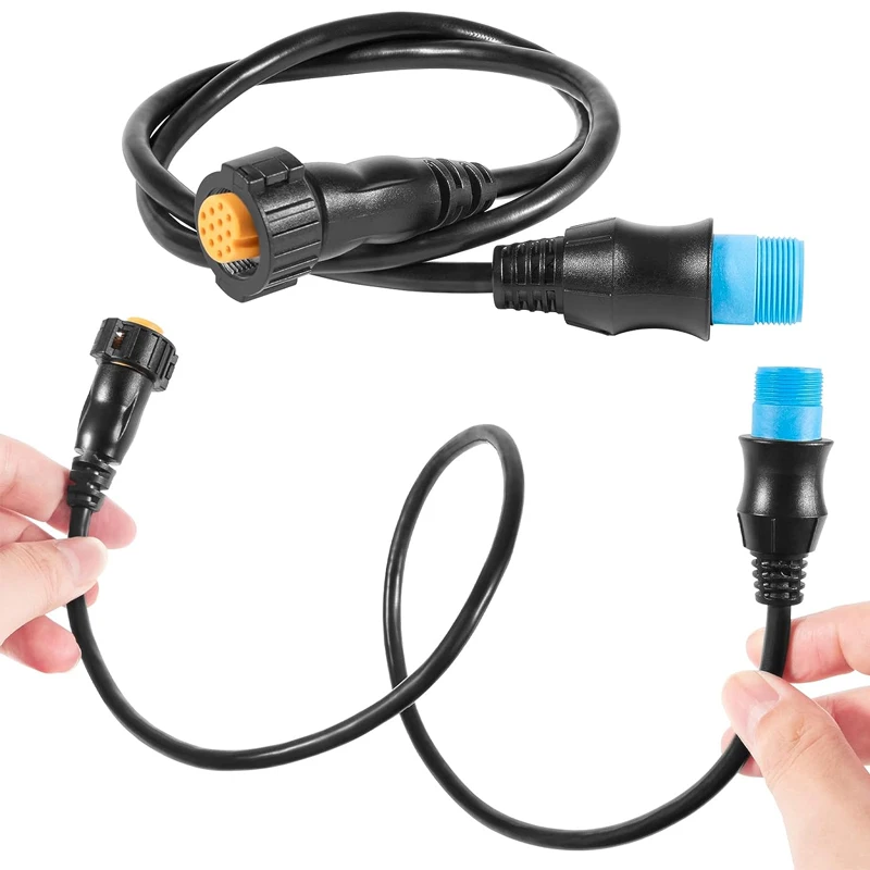 Trasduttore A 8 Pin A Cavo Adattatore Sounder A 12 Pin Xid 010-12122-10 Per Garmin Airmar, Echomap Chrip/Uhd/Ultra, Gpsmap,Fish Finder