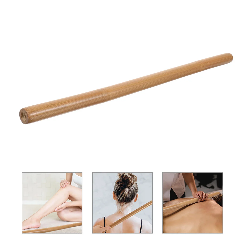 Home Bamboo Massager Stick Body Massage Stick Bamboo Massager Tool Massage Supply