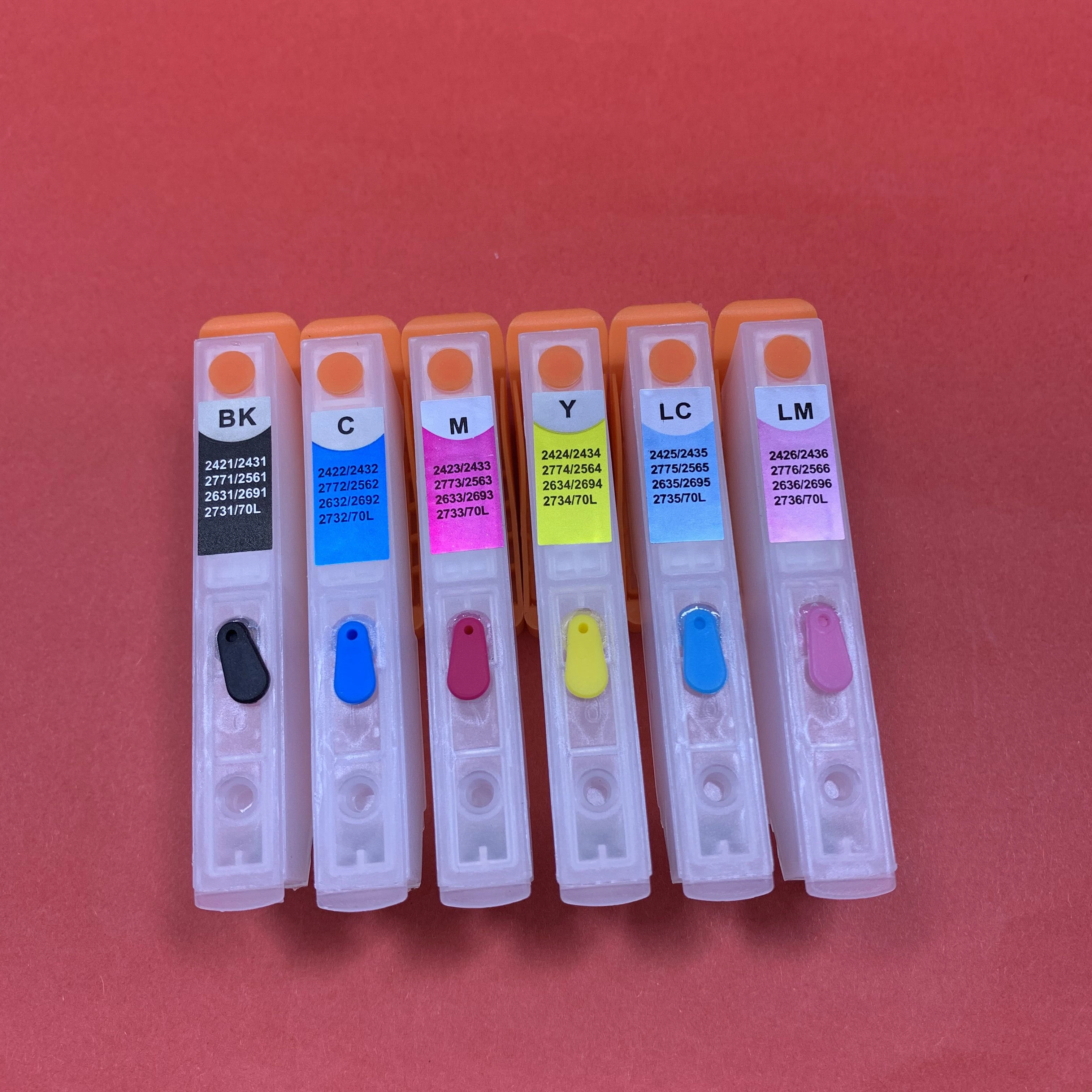 Cartuccia Di Inchiostro Ricaricabile Vuota T24Xl T2421 - T2426 Per Epson Expression Photo Xp-55 Xp-750 Xp-850 Xp-950