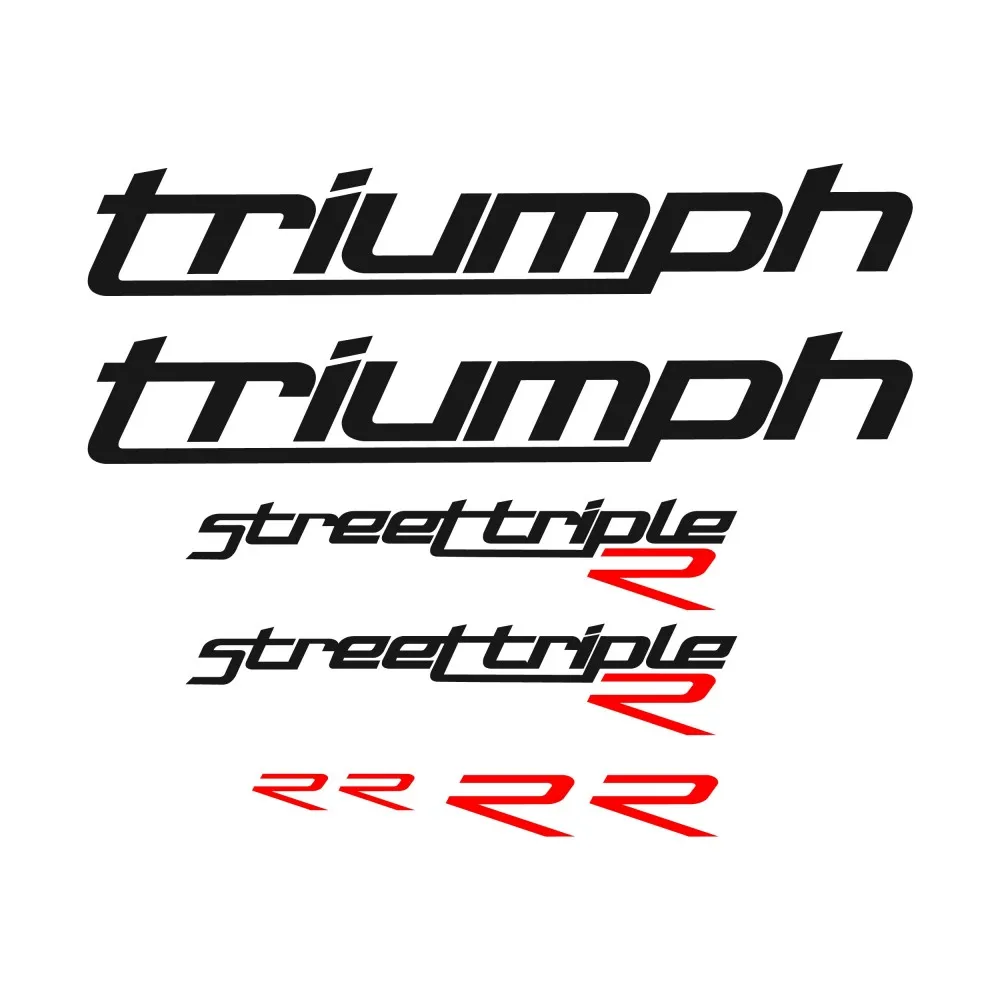 Kit Adesivo Compatibile Per Moto Da Strada Triumph Street Triple R