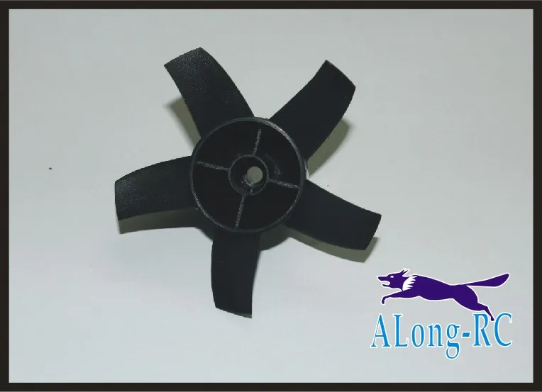 5Pcs Al 64 Millimetri Edf 5 Pale Dell'Elica Per Il Nero Tornado 2853Kv4800 8.0 Millimetri Albero Motore Modello Rc Edf Aereo Parte