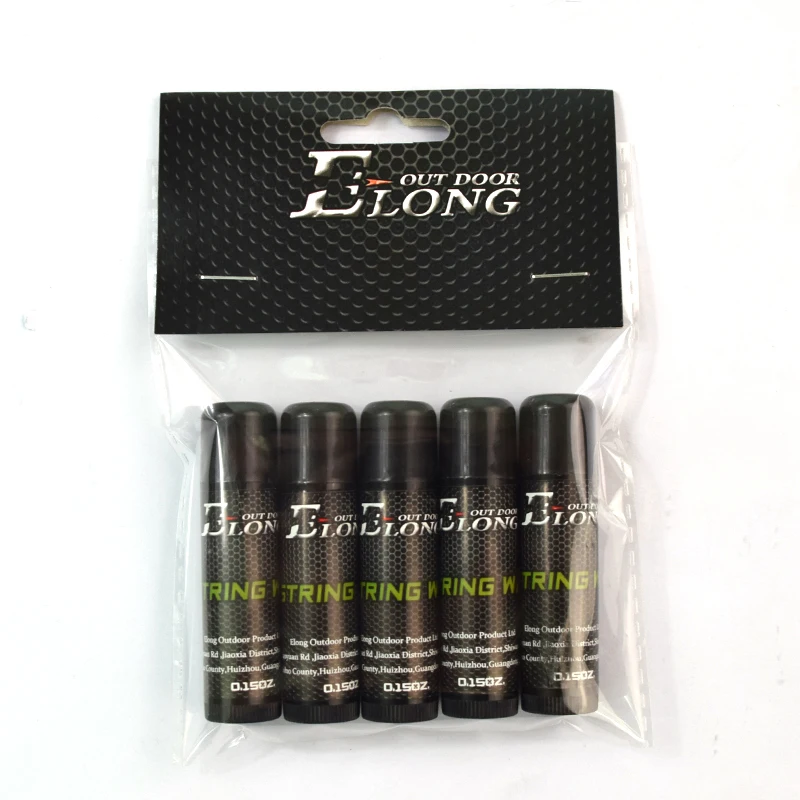 5Pcs Bow String Wax Tiro Con L'Arco Balestra Ricurvo Compound Bows Strings Rail Lube Per Caccia All'Aperto Sporting