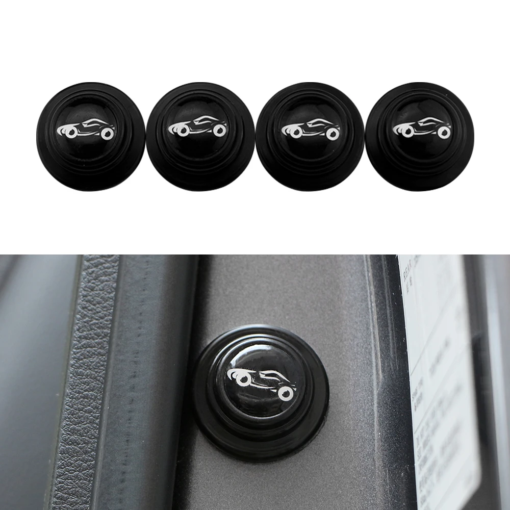 4Pcs Car Door Sticker Soundproof Buffer Gasket For Mercedes Benz W203 W211 Clk C180 E200 Amg C E S Class Accessories
