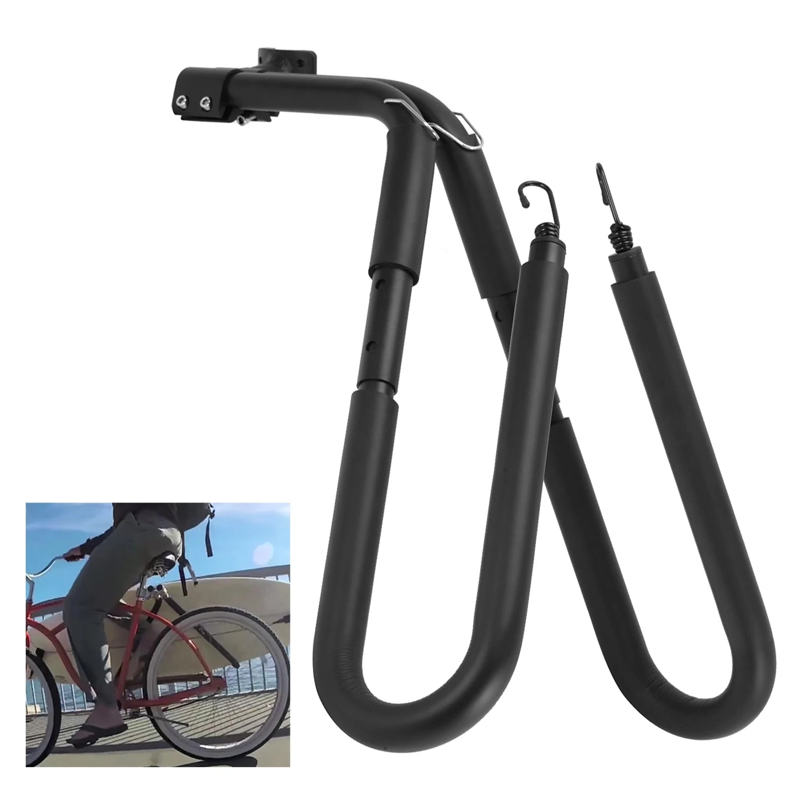 Cz-92 Bici Moto Tavola Da Surf Rack Holder Portatile Regolabile Motor Bike Side Carrier Surf Rack Wakeboard Tavola Da Surf Carrier