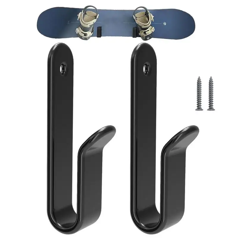 Snowboard Wall Rack Hanger Wakeboard Rack Wall Display Orizzontale Skateboard Wall Hangers Per Wakeboard Kiteboards Skateboard