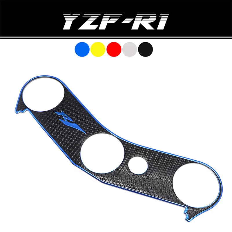 Moto Per Yamaha Yzf R1 Yzf-R1 Yzfr1 2005 2006 2007 2008 Sticker Decal Top Triple Clamp Yoke Pad Triple Tree R1 1000