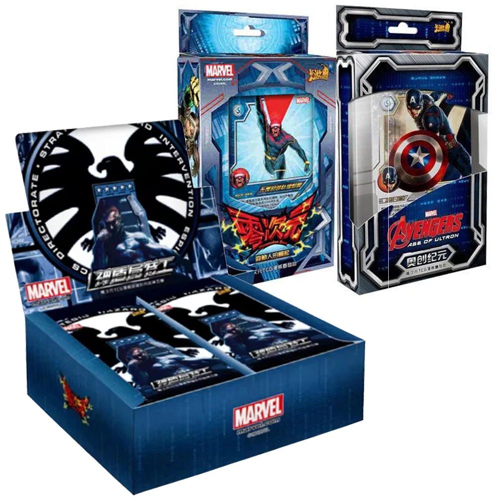 Original Zero Marvel Avengers Collection Cards Hero Battle Iron Man Thanos Abbronzante Anime Da Collezione Flash Card Toys For Child