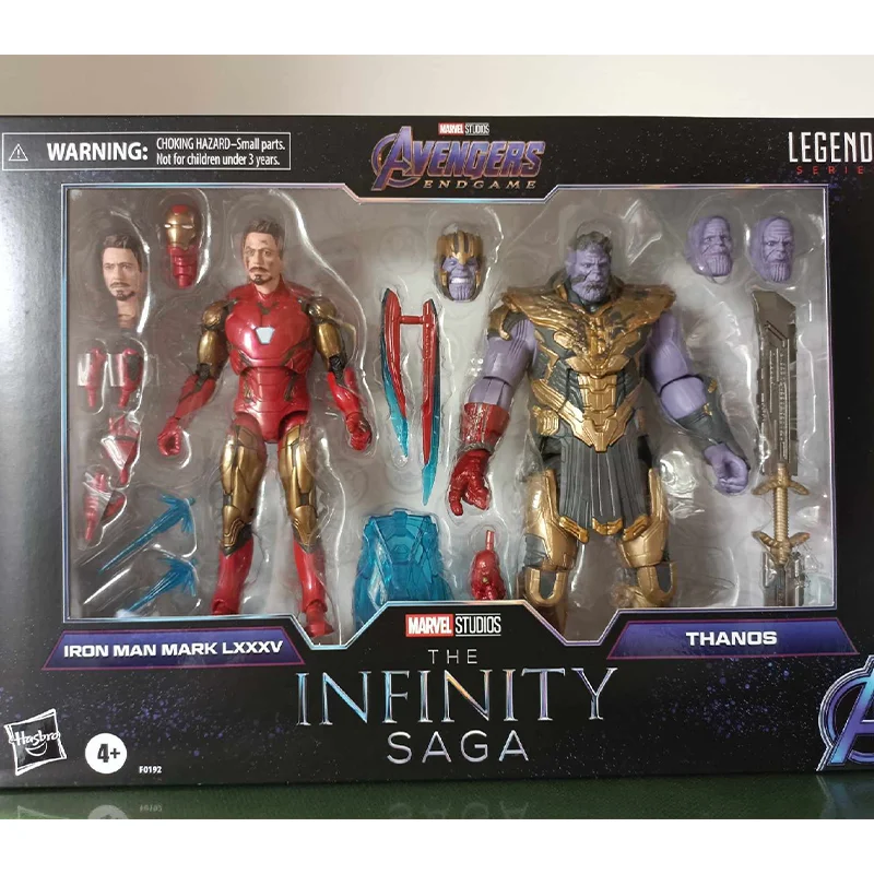 [Disponibile] Original Iron Man Mk85 Thanos Action Figure The Infinity Saga Avengers End Game Model Toy Gifts