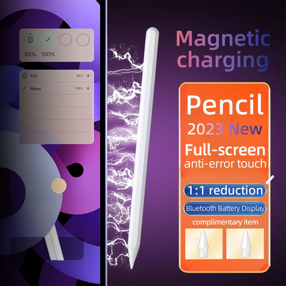 Per Apple Pencil Palm Rejection Power Display Ipad Pencil Pen Per Accessori Ipad 2022 2021 2020 2019 2018 Pro Air Mini Stylus