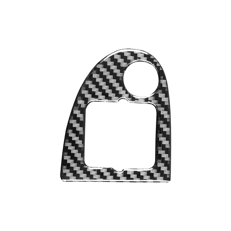 Per Vw Golf 4 Mk4 1999-2004 Lhd Soft Carbon Fiber Car Rear Trunk Switch Button Frame Cover Trim Accessori