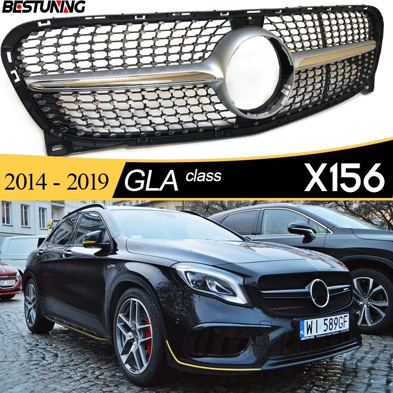 Griglia Anteriore Del Radiatore Di Ricambio Per Mercedes Classe Gla Pre-Facelifted & Facelifted X156 2014 - 2019 Gla 180 Gla 200 Gla 250