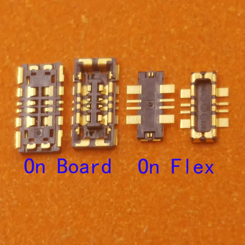 2Pcs Batteria Interna Flex Jack Fpc Connettore Clip Holder Plug On Board Per Nokia X20 Ta-1341 X10 Ta-1350 Xr20 5G Ta-1368 Ta-1362