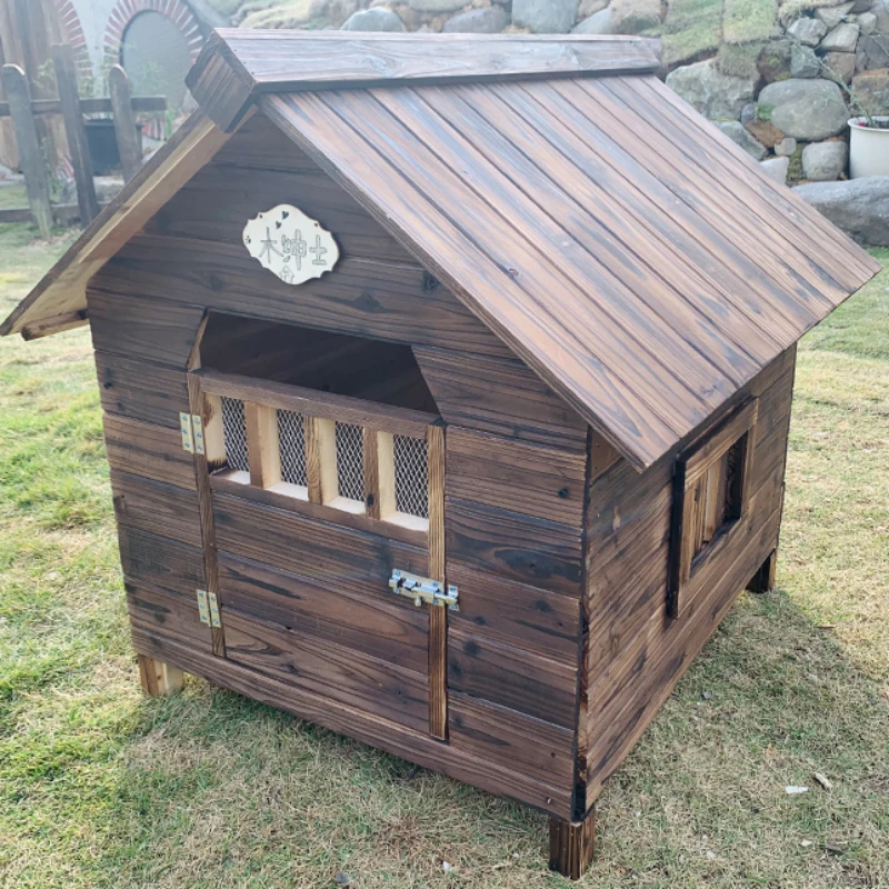 Cucce Outdoor Puppy Dog House Bed Puppy Recinto Tenda Crate Canil Dog House Cage Enclose Wood Casa Perro Pet Products Mr50Dh