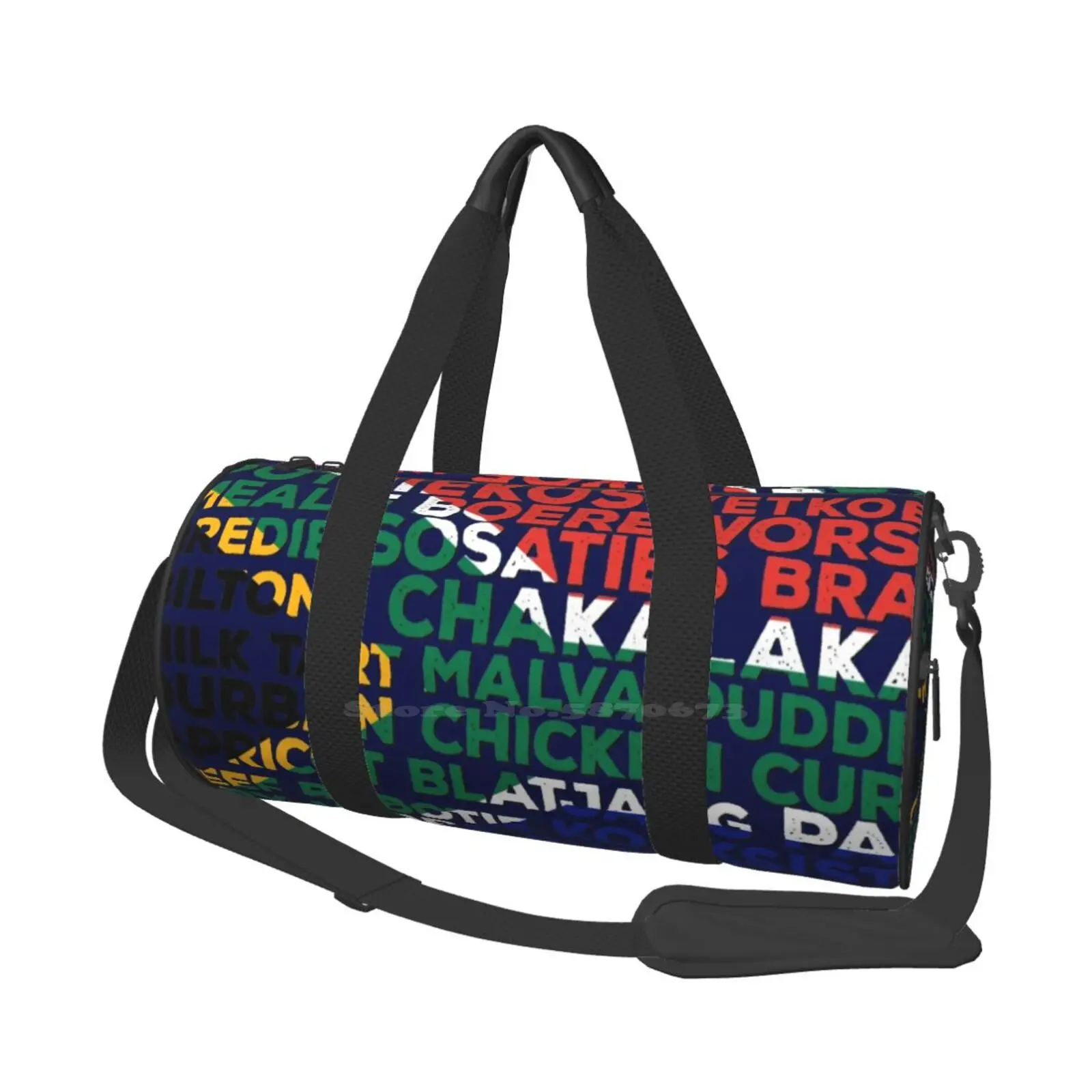 Sud Africa Flag Of Food Borsa A Tracolla Shopping Storage Bags Satchel Uomo Donna Braai Food Nostalgia Bbq Culture Saffa Rugby
