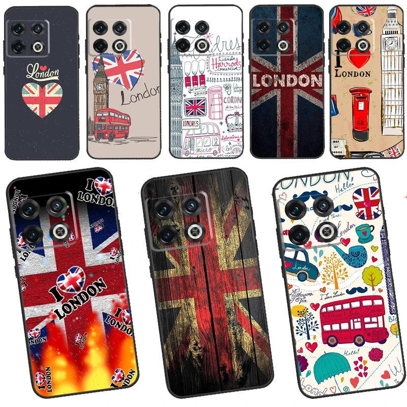 Custodia London Bus England Big Ben Per Oneplus Nord 2 2T Ce2 N10 N20 N100 N200 Cover Per Oneplus 11 10 9 Pro 9Rt 10T 8T