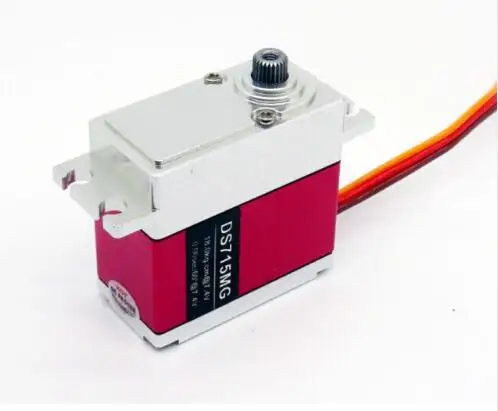 Kst Ds715Mg Standard Hv Metal Case Metal Gear Servo Coreless Digitale Per Allineare T-Rex Tarocchi Rc 550-700 Dimensioni Heli Servo Ciclico