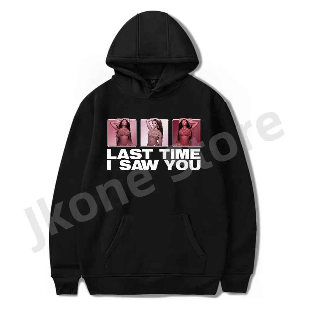 Nicki Minaj Felpe Con Cappuccio Ltisy Tile Merch Print Last Time I Saw You Album Unisex Fashion Funny Casual Streetwear