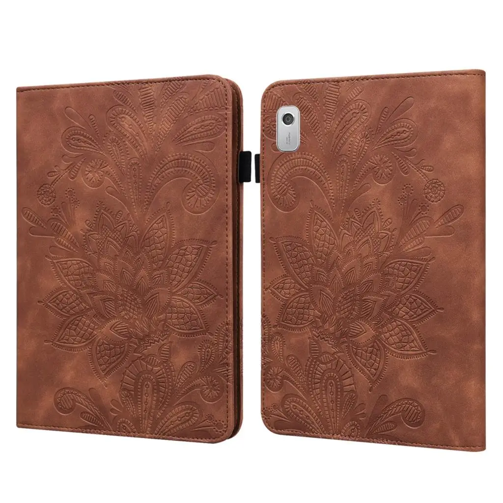 Per Lenovo Tab M9 Custodia In Pelle Di Pizzo Portafoglio Stand Tablet Funda Per Lenovo M9 Lenovo Tab M9 Tb310Fu Tb310Xu Cover