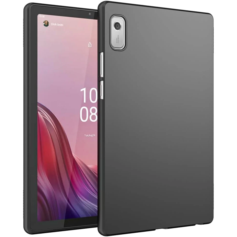 Custodia Morbida Per Lenovo Tab M9 9.0 ''2022 Tb310Fu Tb310Xc Cover Posteriore In Silicone Flessibile Tpu Nero Da 9.0 Pollici