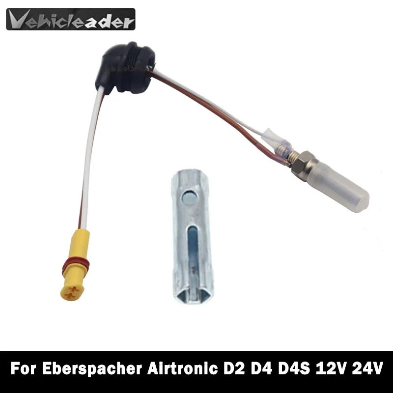 12V/24V 1-8Kw Parcheggio Cinese Parti Del Riscaldatore Diesel Pin In Ceramica Per Webasto At2000 Airtop 2000St Eberspacher D2 D4 D4S Candelette